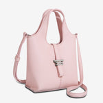 Minimalist Structured Crossbody Tote Bag for Women - in Pink | Arvea Bags