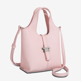 Minimalist Structured Crossbody Tote Bag for Women - in Pink | Arvea Bags