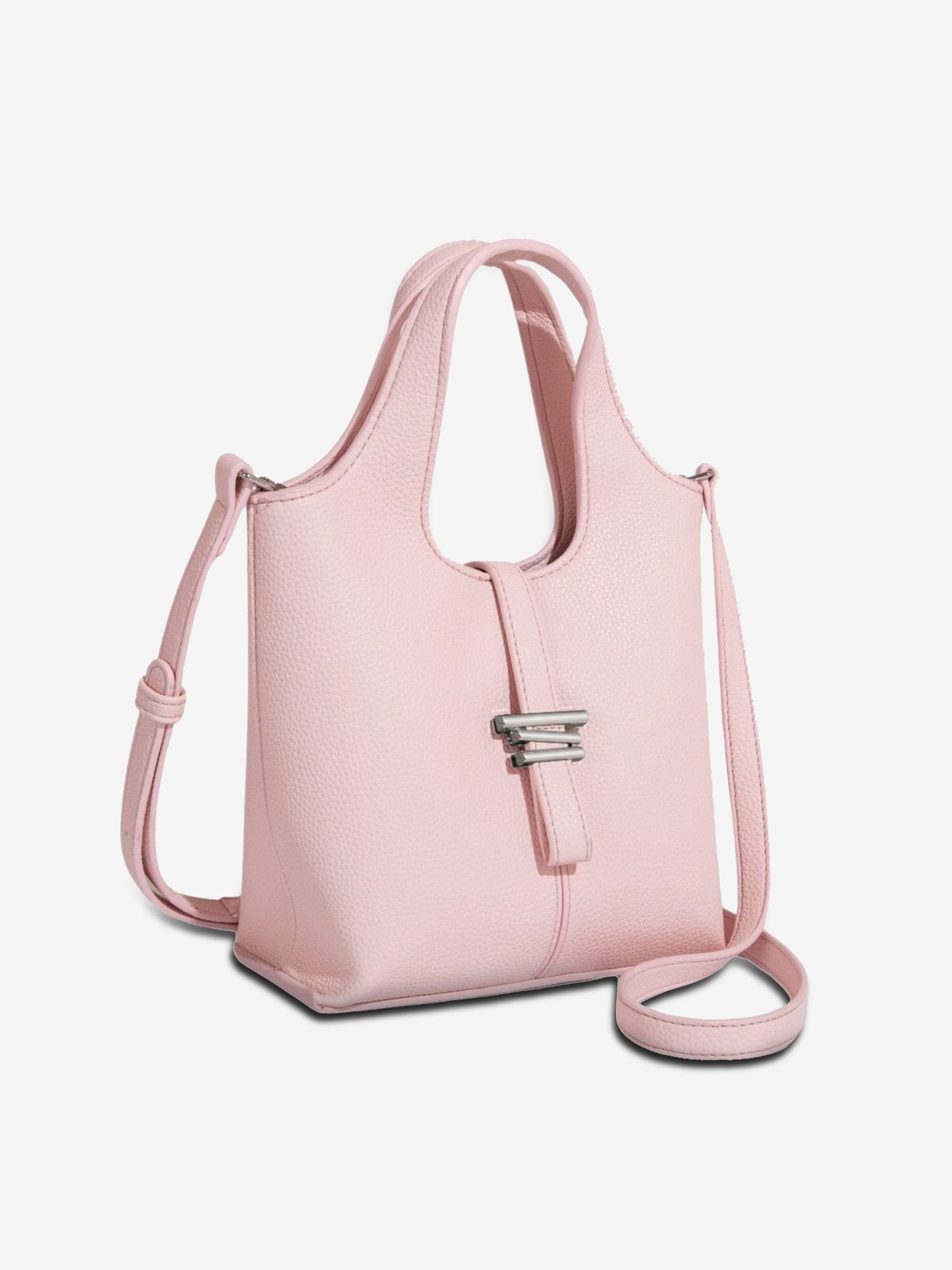 Minimalist Structured Crossbody Tote Bag for Women - in Pink | Arvea Bags