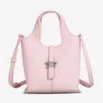 Minimalist Structured Crossbody Tote Bag for Women - in Pink | Arvea Bags