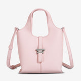 Minimalist Structured Crossbody Tote Bag for Women - in Pink | Arvea Bags