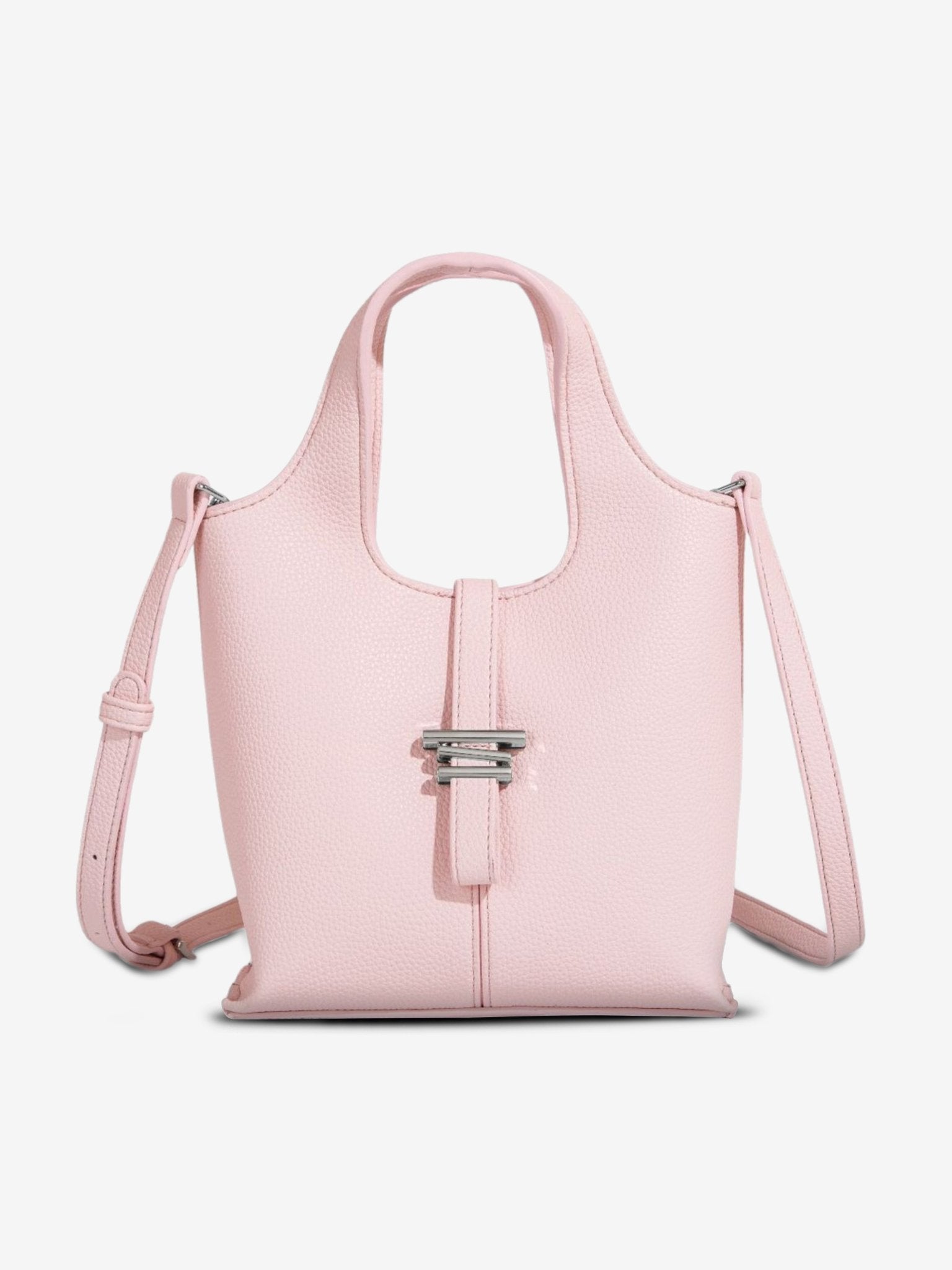 Minimalist Structured Crossbody Tote Bag for Women - in Pink | Arvea Bags