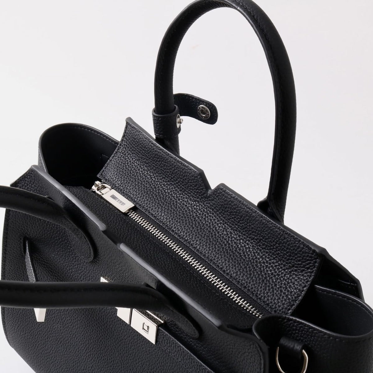 Natalie | Taupe Leather Satchel Bag – Elegant & Timeless - in Khaki | Arvea Bags