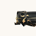 Novara | Leopard Print Woven Bag Strap – Bold & Adjustable Accessory - in Multicolor | Arvea Bags