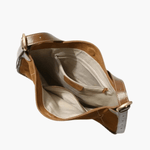 Nyxaria | Luxe Suede Leather Hobo Bag – Effortlessly Chic - in Dark Brown | Arvea Bags