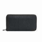 Ondine | Vibrant Leather Zip - Around Wallet – Chic & Functional Luxury - in Black | Arvea Bags