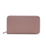 Ondine | Vibrant Leather Zip - Around Wallet – Chic & Functional Luxury - in Light Pink | Arvea Bags