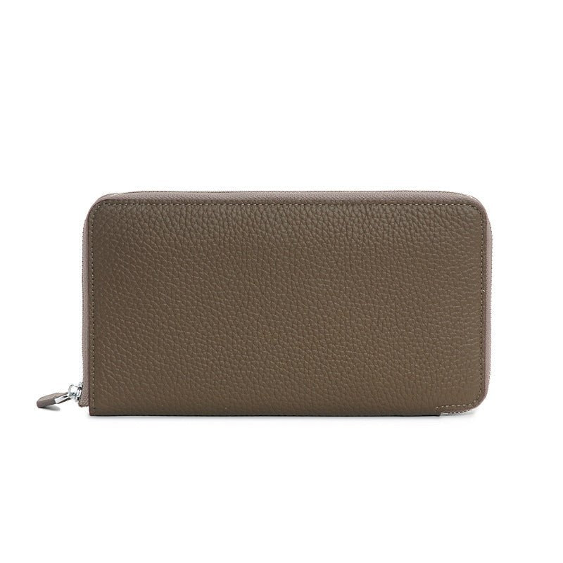Ondine | Vibrant Leather Zip - Around Wallet – Chic & Functional Luxury - in Red | Arvea Bags