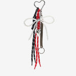 Oriantha | Pearl Bow Charm – Elegant, Feminine & Timeless - in Red | Arvea Bags