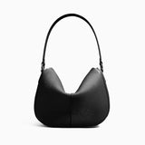 Paloma Leather Shoulder Bag – Modern Designer Hobo for Women - in Black | Arvea Bags