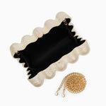 Pearl Bubble Clutch – Sculptural Acrylic Evening Bag - in Ivory | Arvea Bags