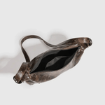 Raven | Luxe Distressed Leather Shoulder Bag – Edgy & Bold - in Brown | Arvea Bags