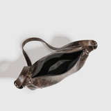 Raven | Luxe Distressed Leather Shoulder Bag – Edgy & Bold - in Brown | Arvea Bags