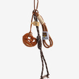 Rhiannon | Handcrafted Wooden Knot Bag Charm – Rustic, Artistic & Unique - in Light Brown | Arvea Bags
