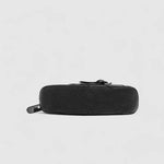 Riley | Black Buckle Strap Shoulder Bag – Bold & Trendy - in Black | Arvea Bags