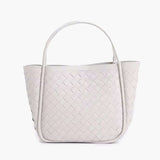 Rizelle Tote Bag – Structured Everyday Handbag with Minimalist Design - in White | Arvea Bags