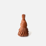 Saphira | Bold Red Sculptural Leather Handbag – Unique, Artistic & Statement - Making - in Brown | Arvea Bags
