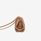 Serena Soft Leather Pouch Bag – Minimalist, Modern & Supple - in Caramel | Arvea Bags