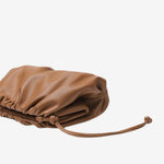 Serena Soft Leather Pouch Bag – Minimalist, Modern & Supple - in Caramel | Arvea Bags