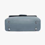Skylar | Elegant Structured Leather Handbag with Timeless Appeal - in Black | Arvea Bags