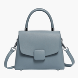 Skylar | Elegant Structured Leather Handbag with Timeless Appeal - in Black | Arvea Bags