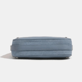 Skylar | Luxe Denim Shoulder Bag – Trendy & Chic - in Teal | Arvea Bags
