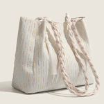 Soleil | Woven Straw Tote Bag – Light & Breezy - in Beige | Arvea Bags