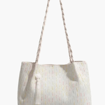 Soleil | Woven Straw Tote Bag – Light & Breezy - in Beige | Arvea Bags