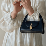 Solvienne | Black Leather Mini Handbag – Chic & Timeless - in Black | Arvea Bags
