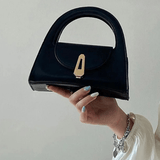 Solvienne | Black Leather Mini Handbag – Chic & Timeless - in Black | Arvea Bags