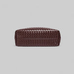 Sorvessa | Black Woven Leather Shoulder Bag – Elegant & Versatile - in Black | Arvea Bags
