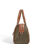 Sorynna | Two - Tone Leather Satchel – Elegant & Contemporary - in Dark Grey | Arvea Bags