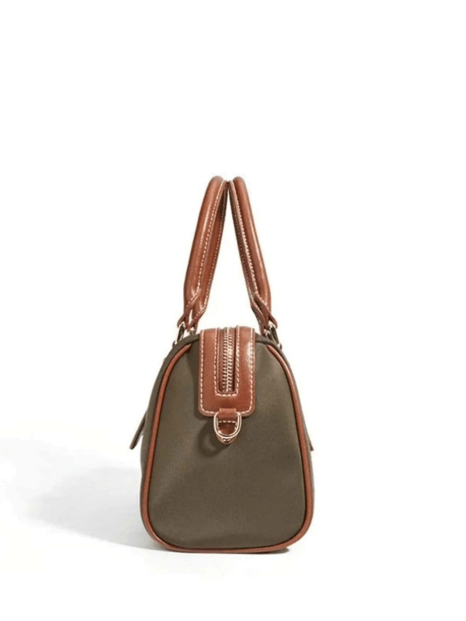 Sorynna | Two - Tone Leather Satchel – Elegant & Contemporary - in Dark Grey | Arvea Bags
