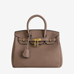 Stella Iconic Leather Handbag – Timeless, Structured & Luxurious - in Black | Arvea Bags