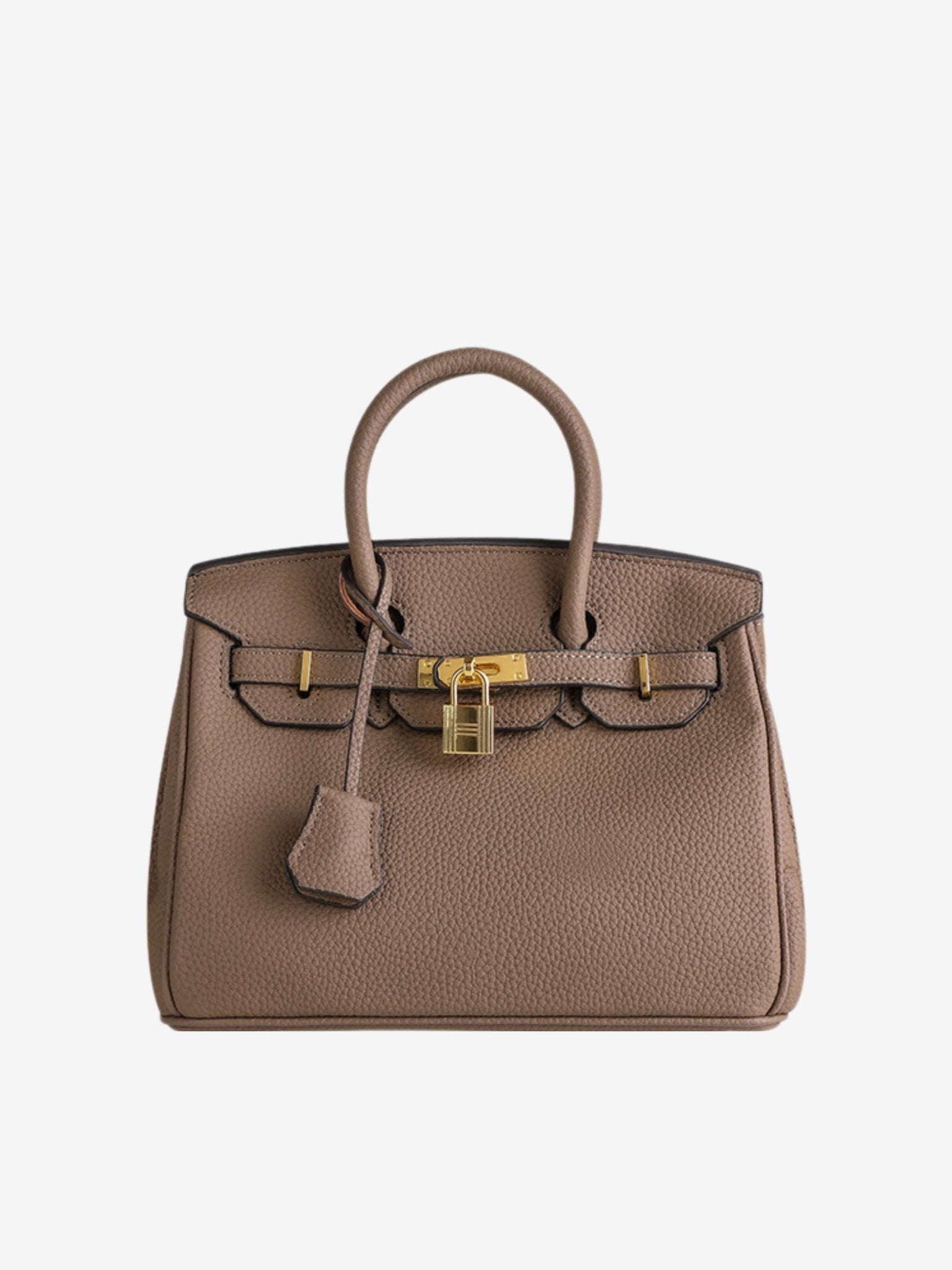 Stella Iconic Leather Handbag – Timeless, Structured & Luxurious - in Black | Arvea Bags