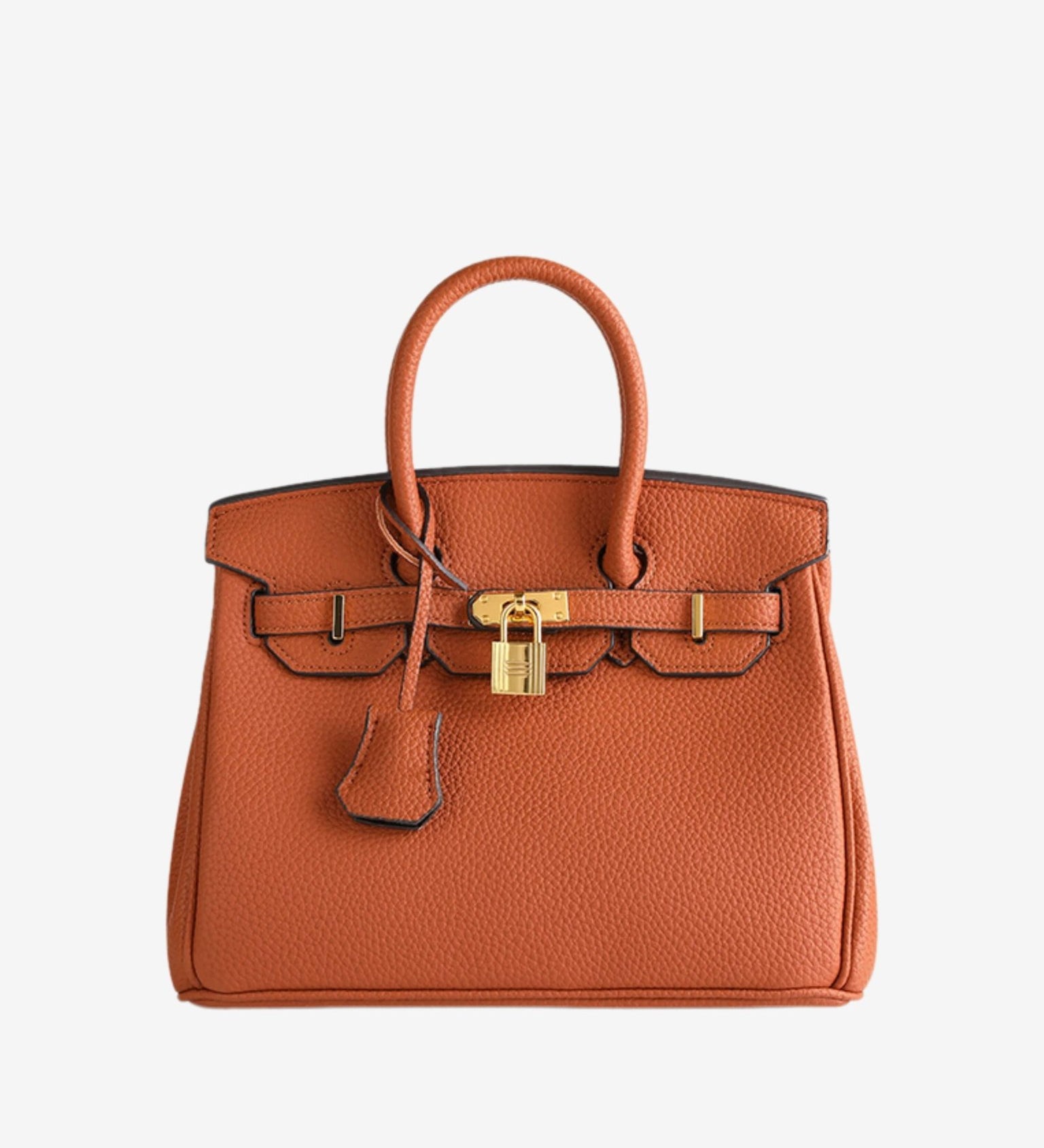 Stella Iconic Leather Handbag – Timeless, Structured & Luxurious - in Camel | Arvea Bags