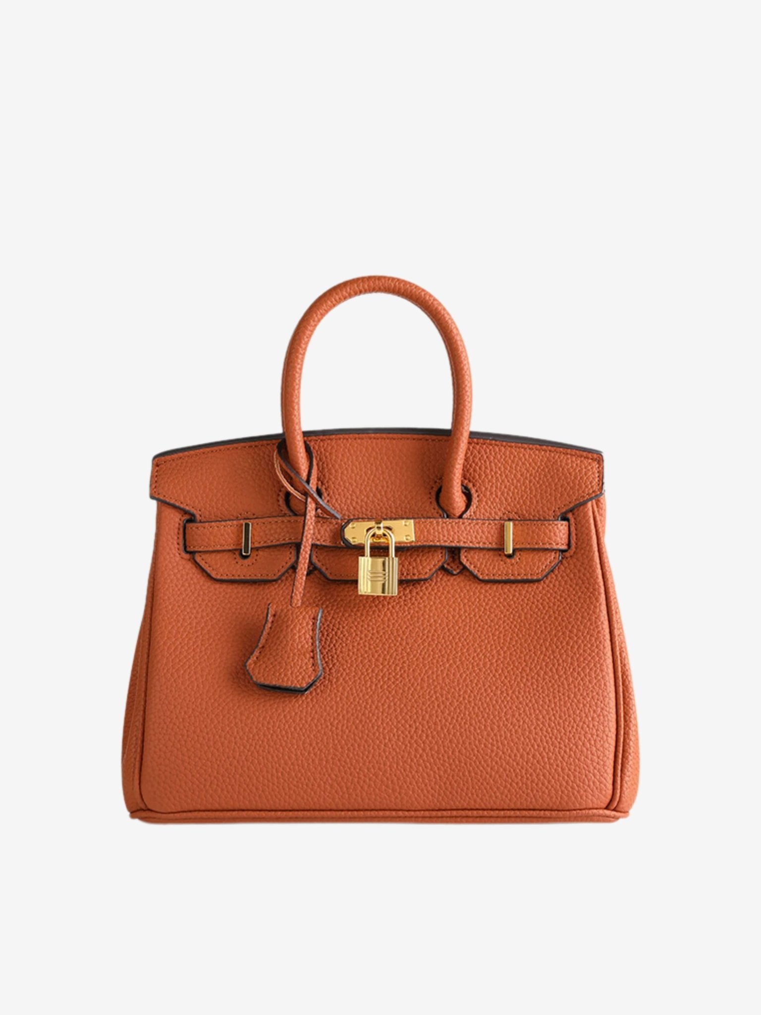 Stella Iconic Leather Handbag – Timeless, Structured & Luxurious - in Camel | Arvea Bags