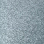 Structured Leather Bowling Bag with Top Handles - in Light Blue | Arvea Bags