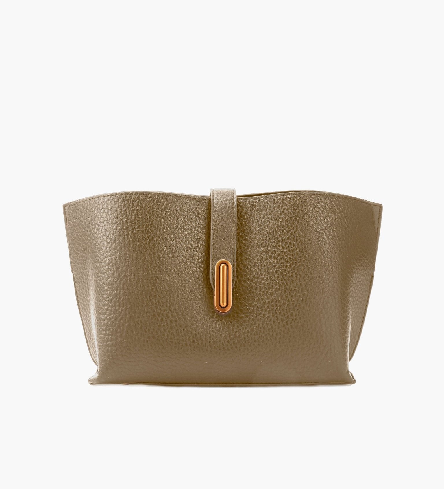 Structured Tote Handbag – Elegant Everyday Shoulder Bag for Work & Outings - in Beige | Arvea Bags