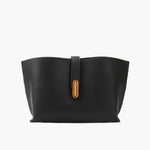 Structured Tote Handbag – Elegant Everyday Shoulder Bag for Work & Outings - in Black | Arvea Bags