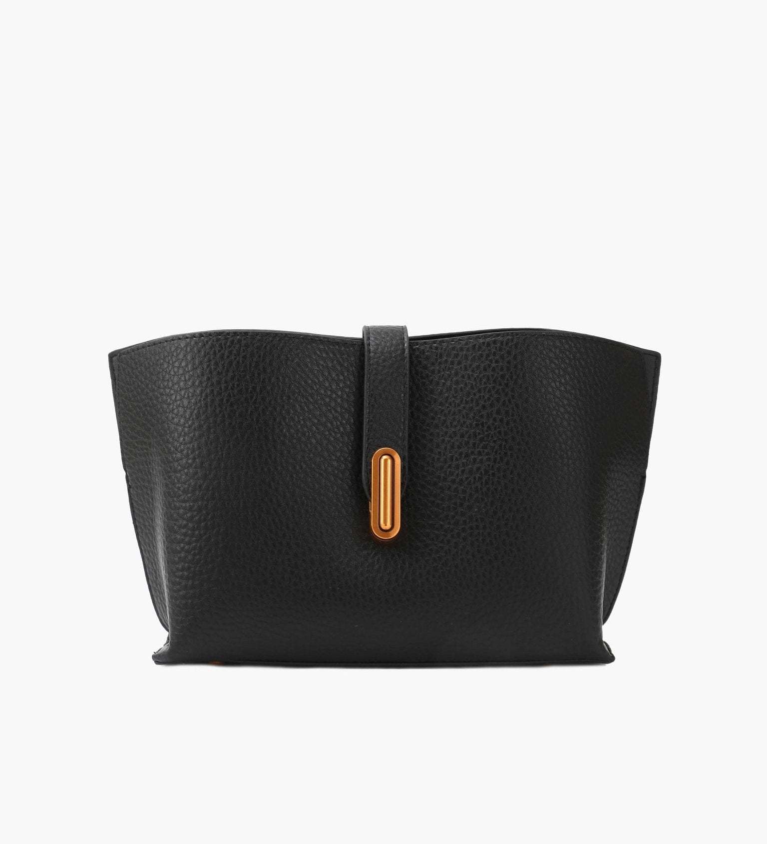 Structured Tote Handbag – Elegant Everyday Shoulder Bag for Work & Outings - in Black | Arvea Bags