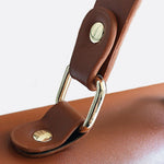 Structured Woven Handbag with Faux Leather Flap – Top Handle & Rope Strap - in Tan Brown | Arvea Bags