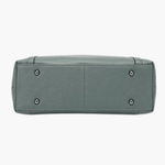 Talyssia | Luxe Slate Blue Leather Tote Bag – Chic & Functional - in Black | Arvea Bags