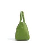 Tessoria | Green Pebbled Leather Tote – Bold & Elegant - in Green | Arvea Bags
