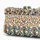 Thessira | Exquisite Jeweled Evening Clutch – Luxurious & Statement - Making Design - in Gold | Arvea Bags