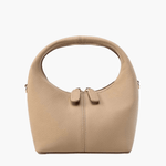Valdira | Tan Leather Hobo Bag – Minimalist & Chic - in Classic Brown | Arvea Bags