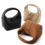 Valdira | Tan Leather Hobo Bag – Minimalist & Chic - in Classic Brown | Arvea Bags
