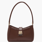 Valencia | Black Luxe Leather Shoulder Bag – Bold & Sophisticated - in Black | Arvea Bags