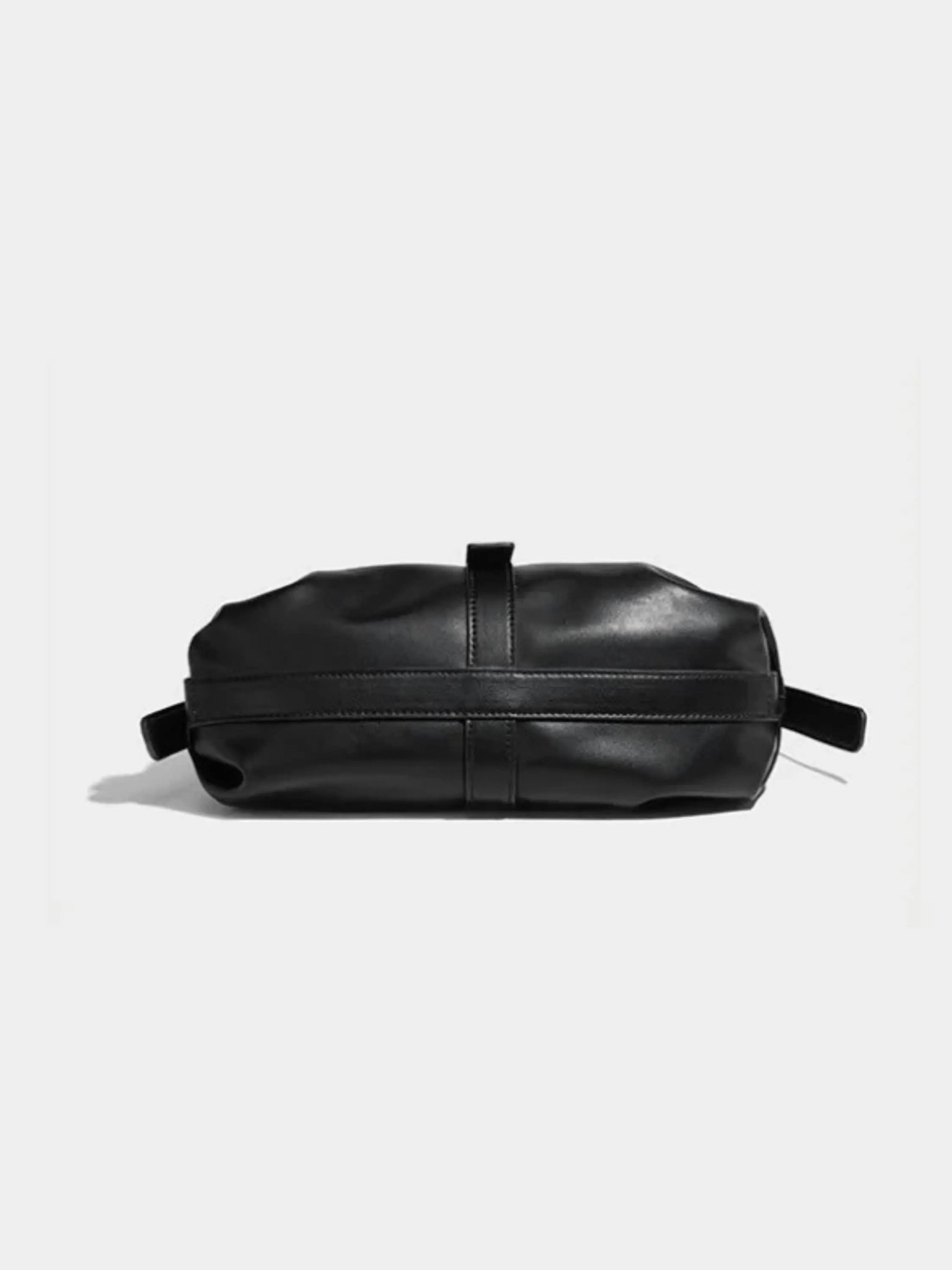 Velithra | Luxe Black Leather Shoulder Bag – Elegant & Versatile - in Black | Arvea Bags