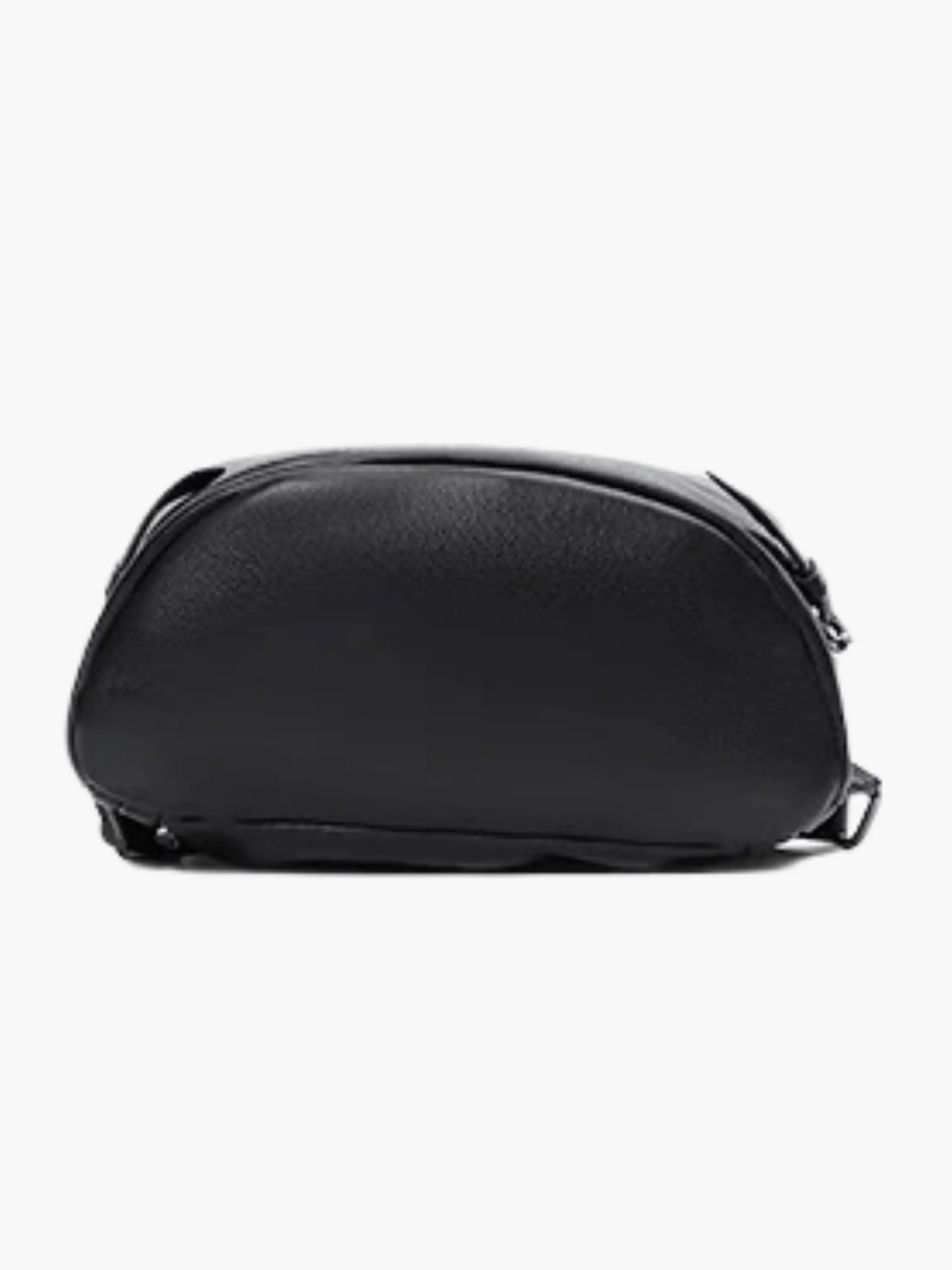 Vera | Sleek Black Drawstring Leather Backpack – Minimalist Edge - in Black | Arvea Bags